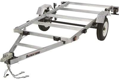 Ultra-Tow 4ft. x 8ft. Folding Aluminum Utility Trailer Kit - 1170-Lb. Load Capacity