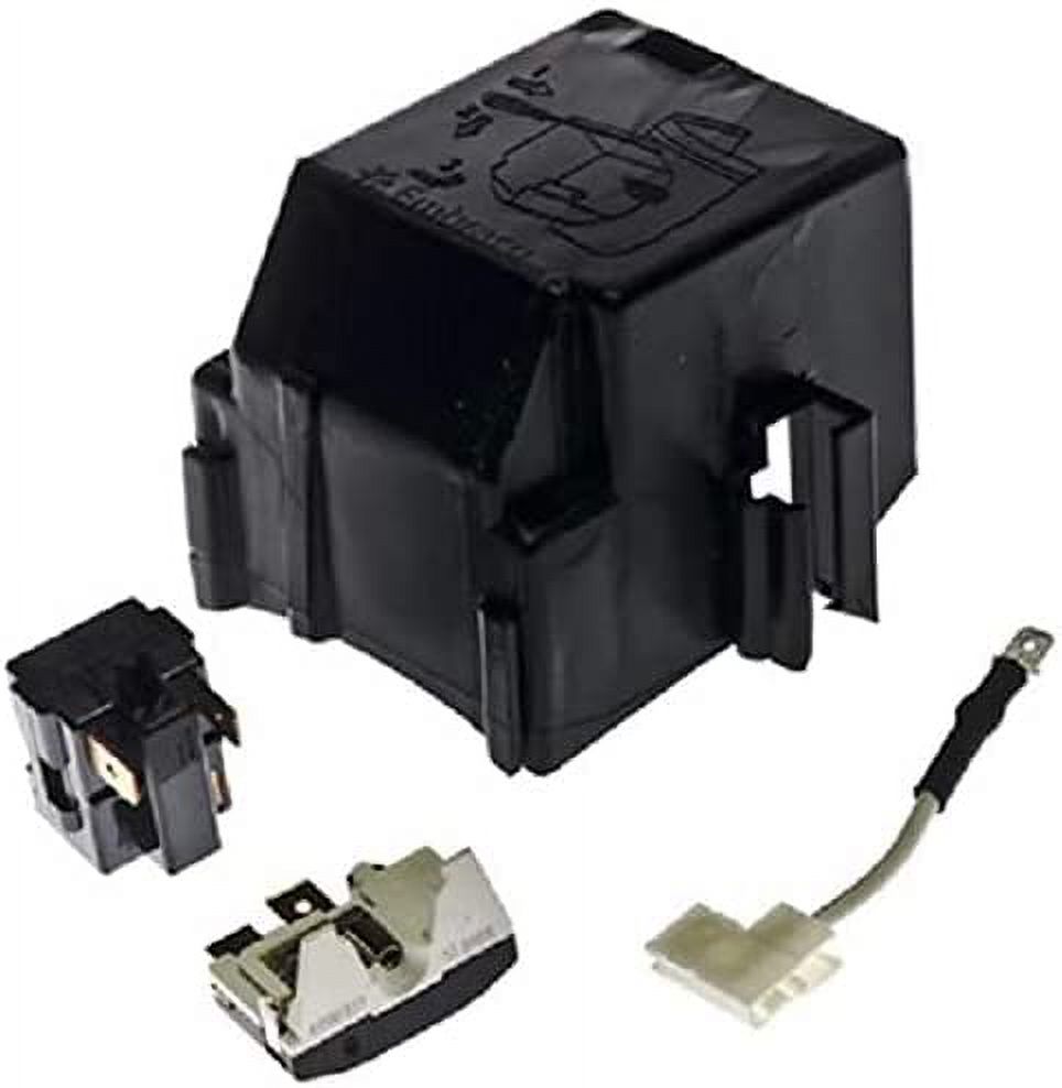 GLOB PRO SOLUTIONS 4387912 CKD2203 Refrigerator Start Relay & Overload Kit Replacement for and compatible with Whirlpool Estate KitchenAid Kenmore