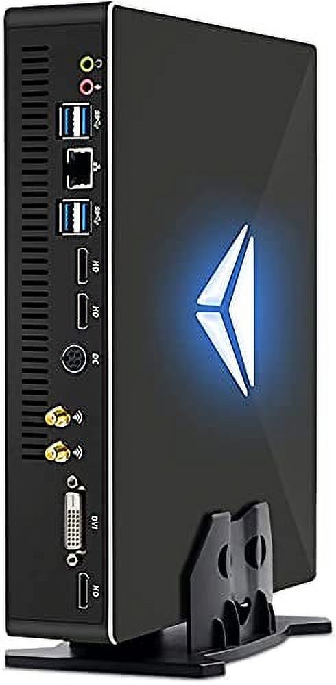 PARTAKER Mini Gaming PC,Desktop Computer,Powerful Mini PC with Core i5 10400F Hexa Core Processor, 32GB DDR4 1TB SSD, GTX1050Ti, 4K