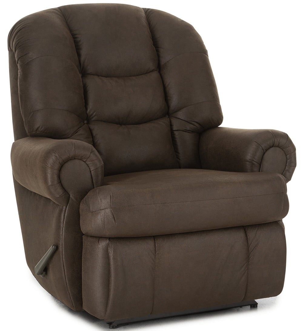 King Of Comfort Furniture Stallion Recliner. Big Man  Wallsaver Recliner. Extended Length 79" Weight Capacity 500 lbs. Seat Width 25" Free Curbside