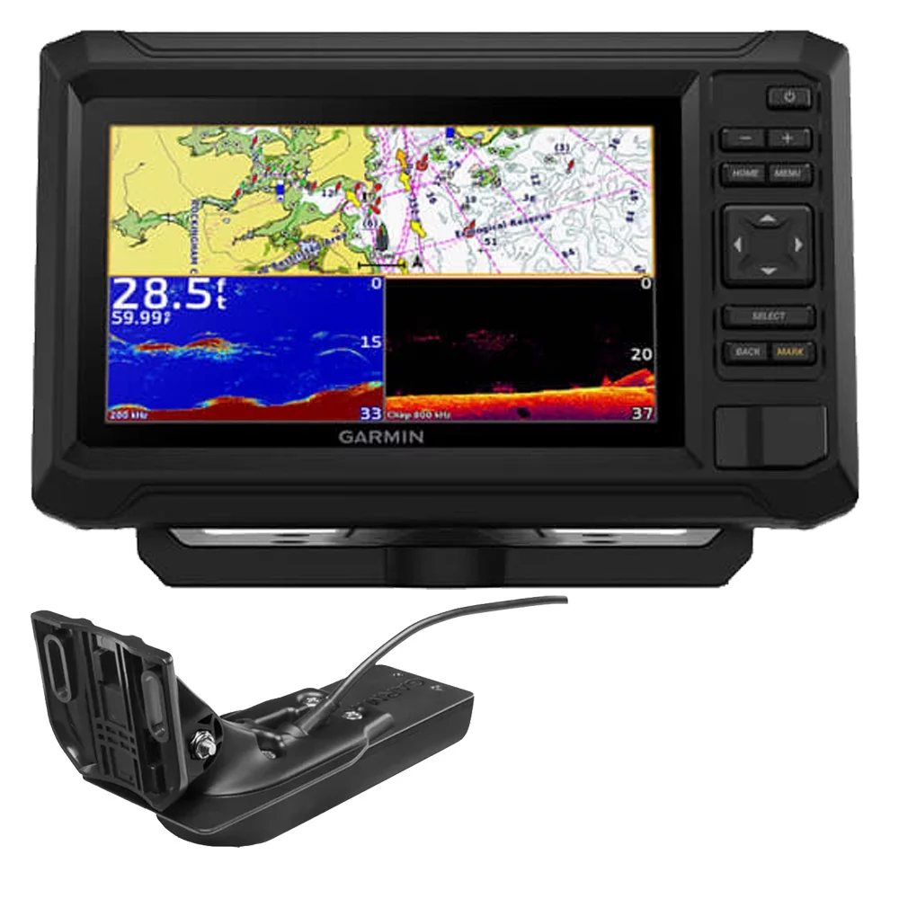 Garmin ECHOMAP UHD2 7 Chartplotter 74cv wGT20TM Transducer - Radiant Selections
