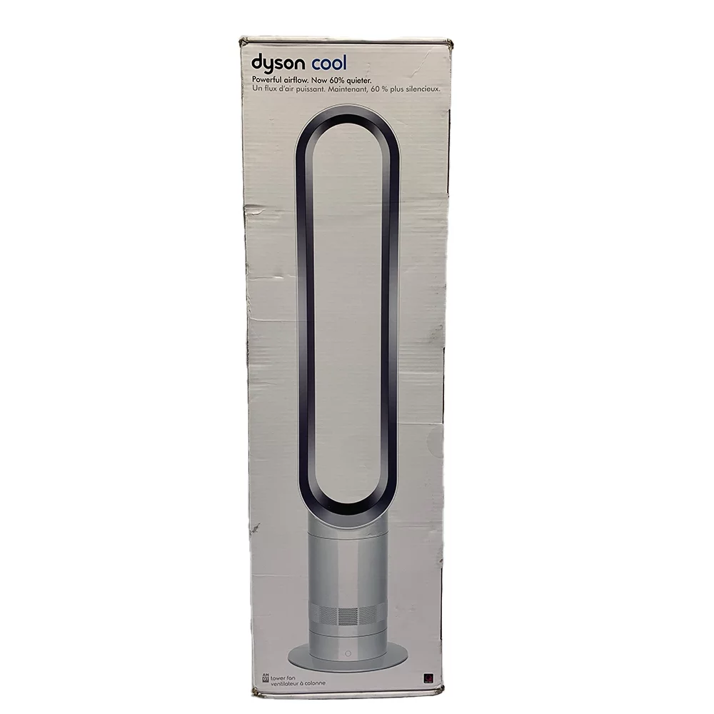 Dyson Cool AM07 Air Multiplier Tower Fan | White/Silver | New