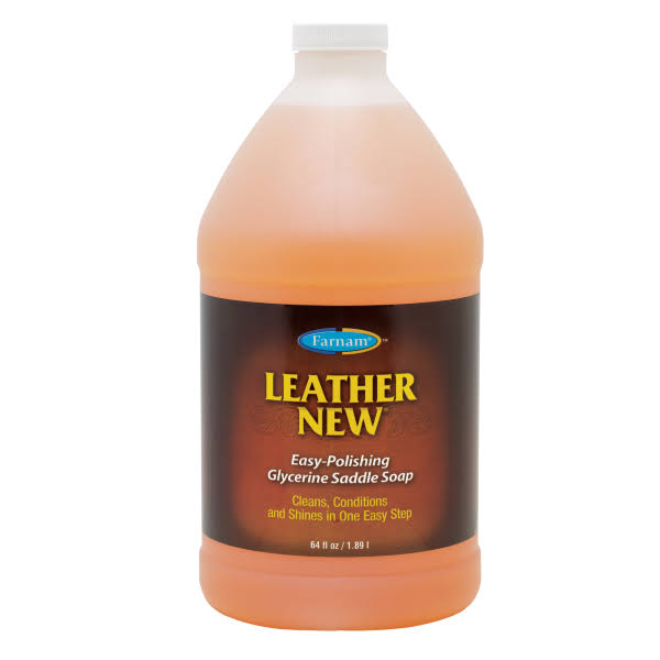 Leather New Liquid Saddle Soap - Half Gallon 1/2 Gal