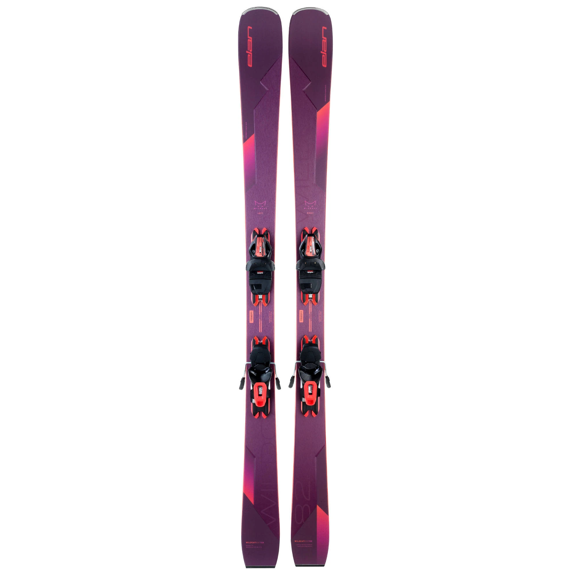 Elan Wildcat 82 C Womens Skis with ELW 9 GW Shift Bindings 146cm