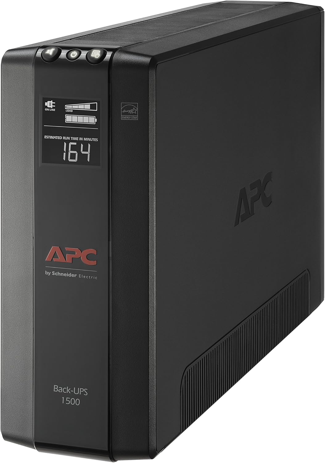 APC UPS 1500VA UPS Battery Backup and Surge Protector, BX1500M Backup Battery Power Supply, AVR, Dataline Protection