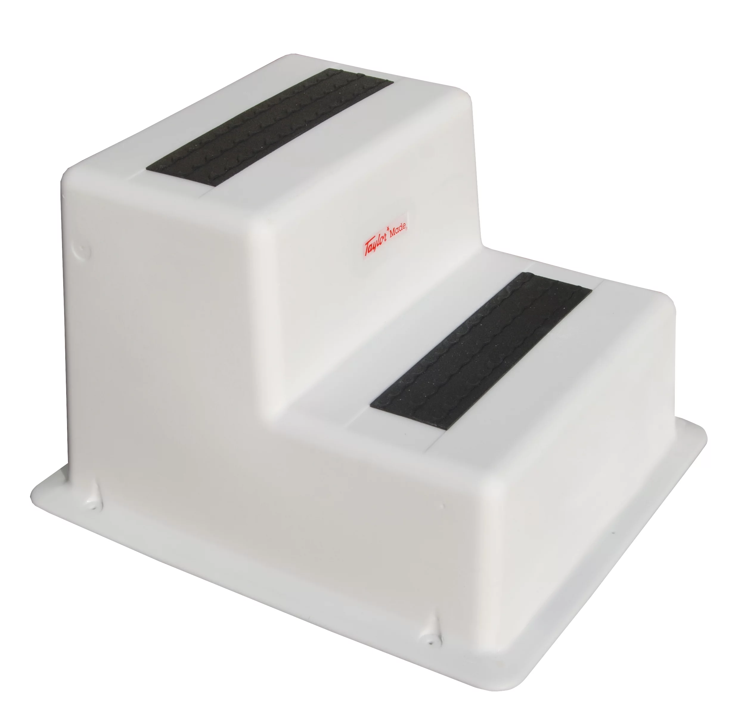 Taylor Made Products 47200 Stepsafe Dock Step, Double Tread, White