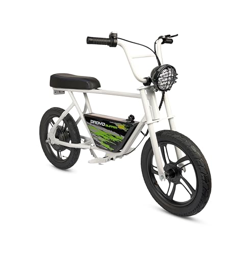Droyd Blipper Electric Bike for Kids 13+, 250W Electric Mini Bike, 24V Lithium-Ion Battery w/Max Speed 12.5 Mph, Up to 12.5 Miles Range