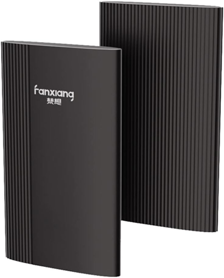 1TB Portable SSD Solid State External Hard Drive, USB 3.2 Type-C 3D NAND Flash High Speed Read Write, Up to 550MB/s for Mac, Pc, Laptop