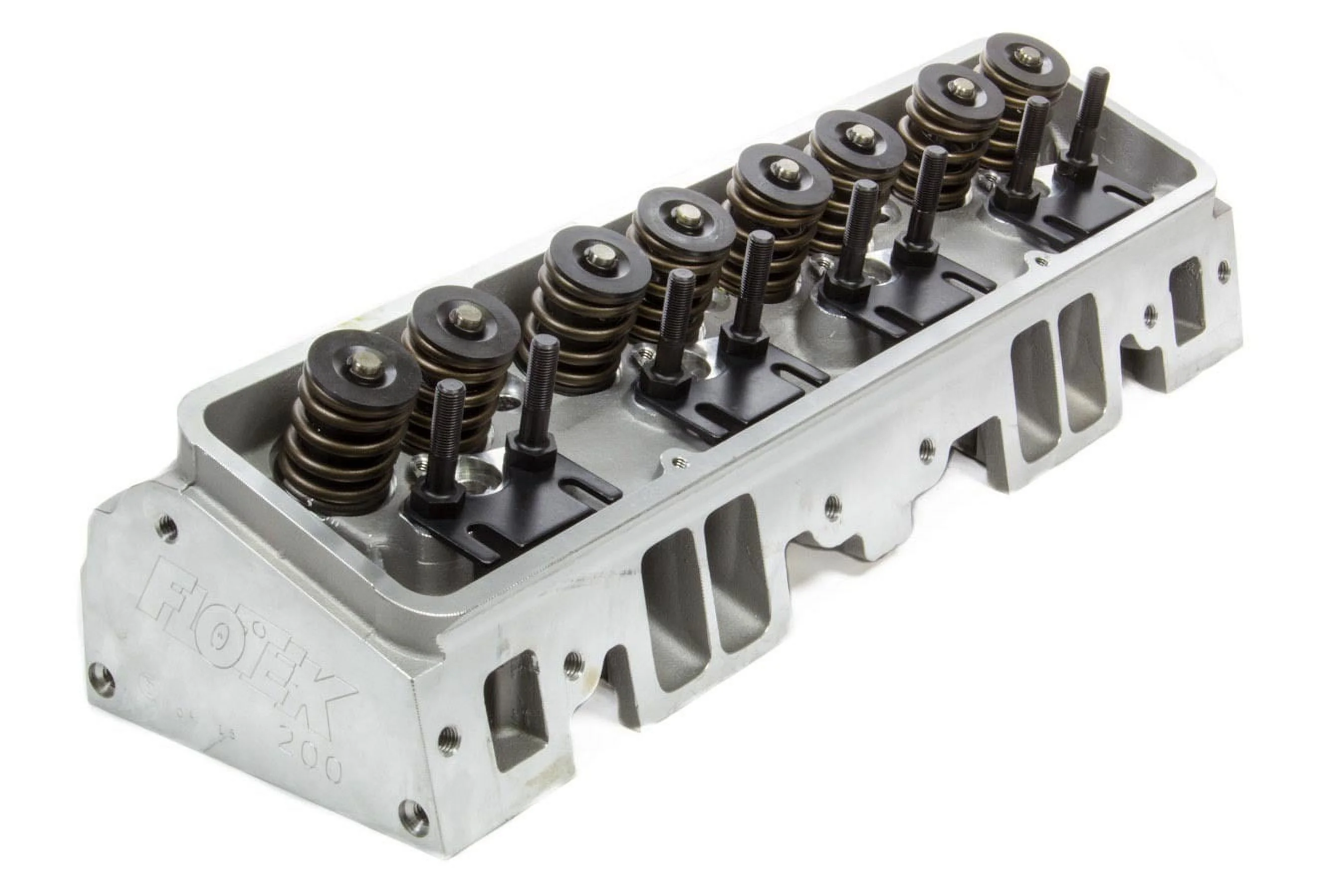 Flo Tek Heads 101 505 Engine Cylinder Head (Cylinder Head Sbc Angle Assembled) - Radiant Selections