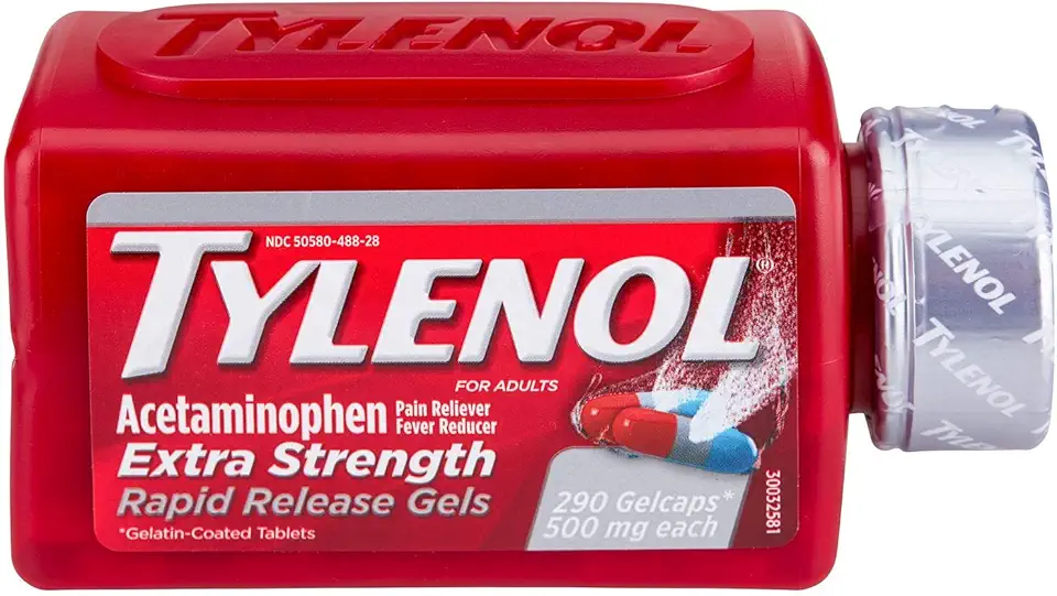 Tylenol Rapid Release Gels (290 ct.) (2 Pack) - Kansas Nuitrition - HNZSDS