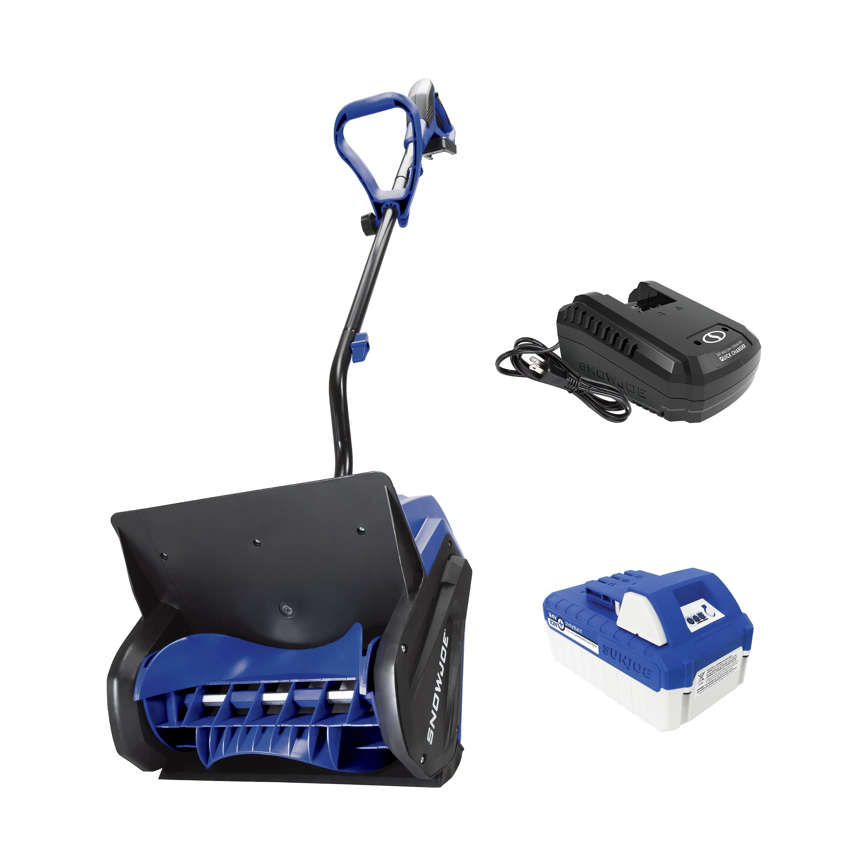 Snow Joe 24V Cordless 13-inch Snow Shovel Kit, 4.0-Ah Battery & Charger - Curated Treasures Market