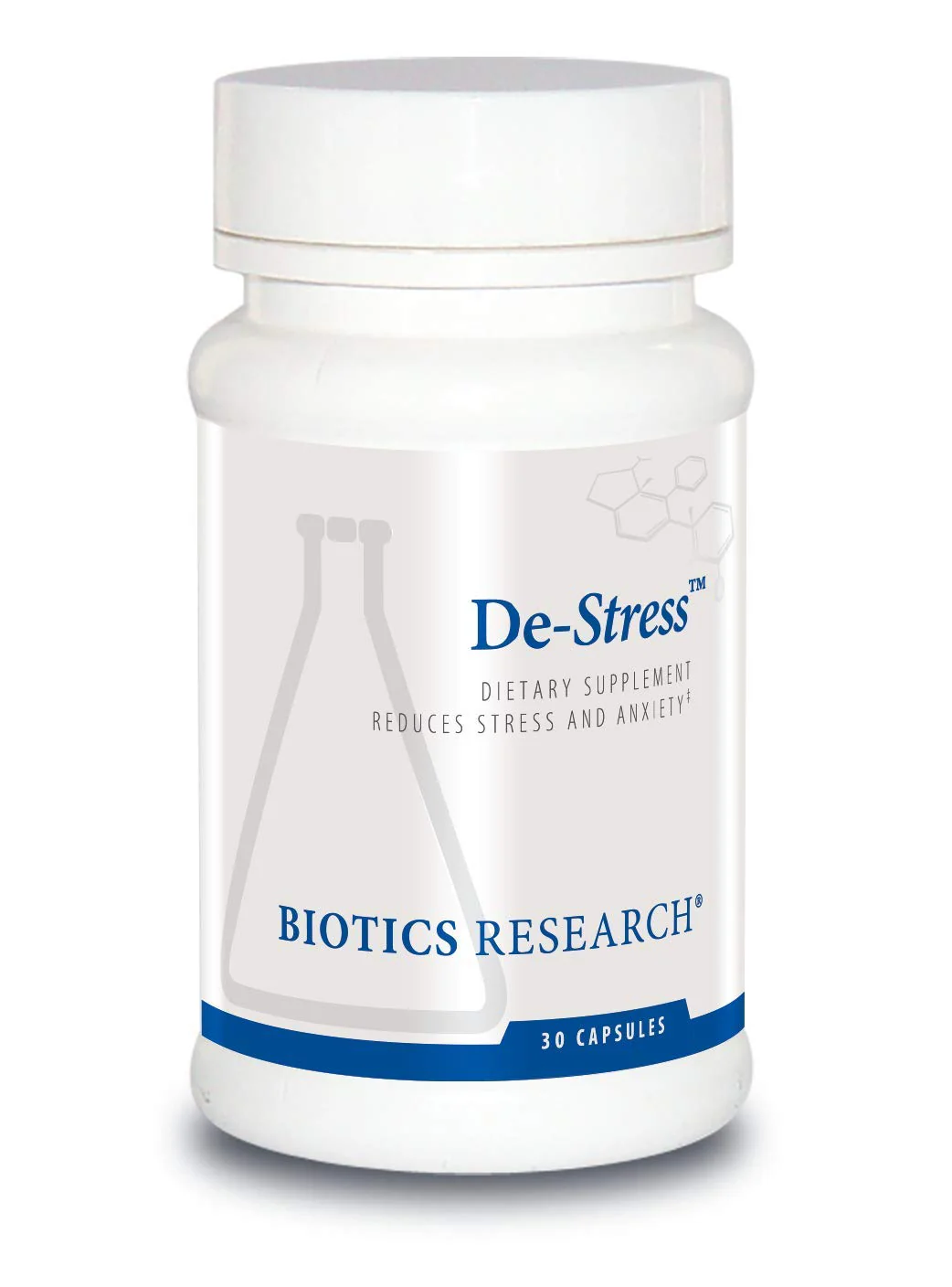 De Stress The All Natural Way to Reduce Stress 3 Capsules per Bottle. - Kansas Nuitrition - HNZSDS
