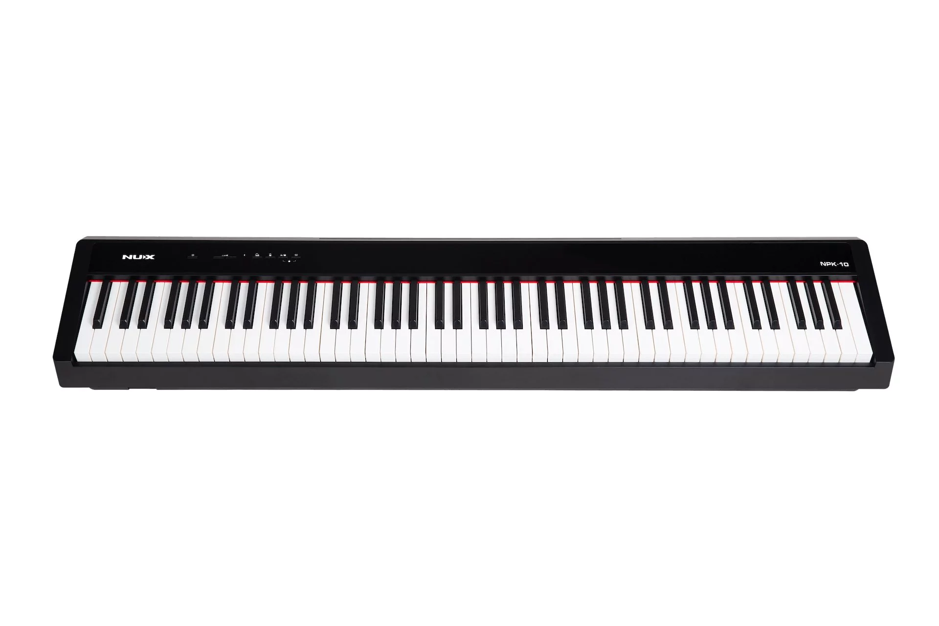 NuX 88-Key Portable Digital Piano with Dual-Mode Bluetooth NPK-10 Black - Curated Treasures Market