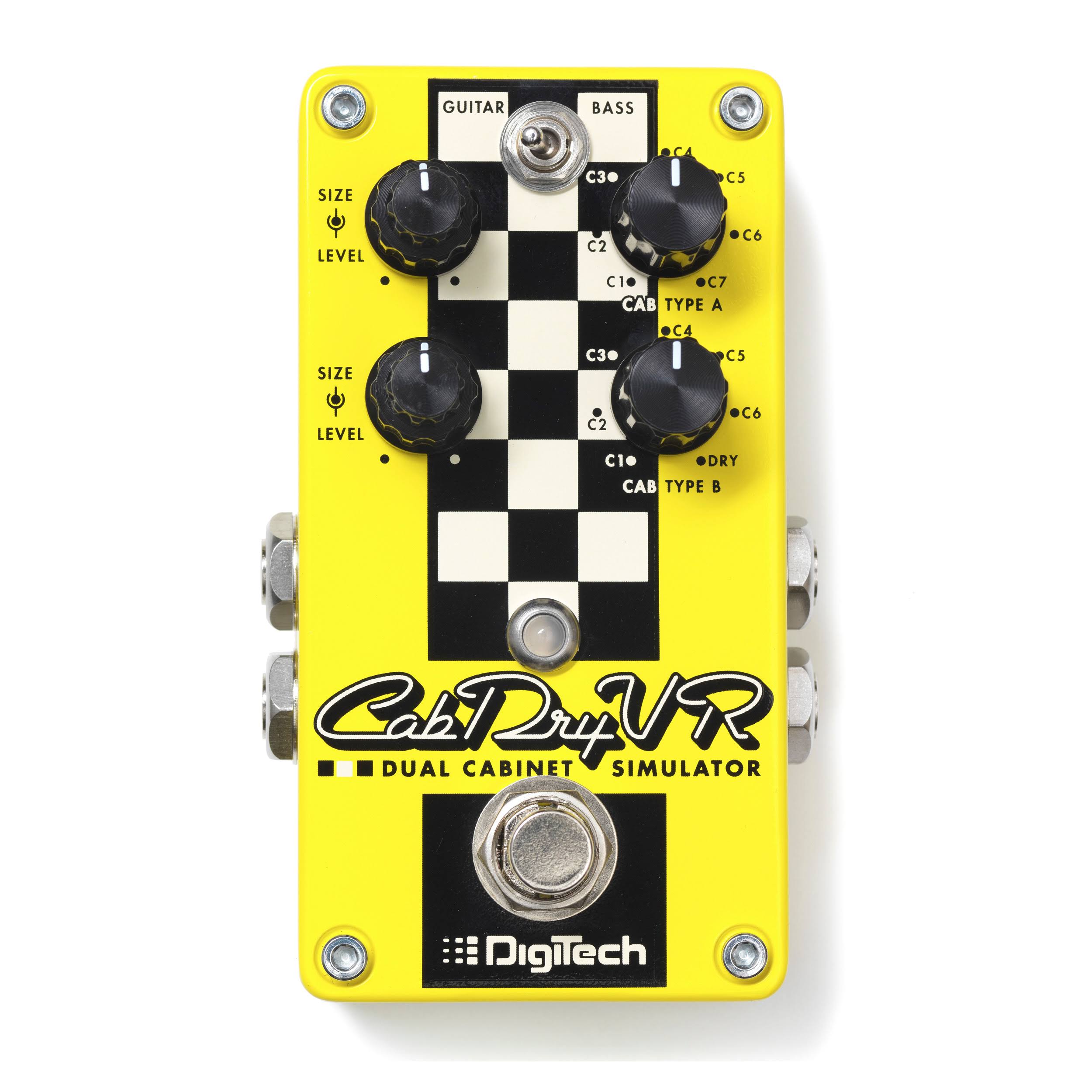 DigiTech CabDryVR Dual Speaker Cabinet Emulator Pedal