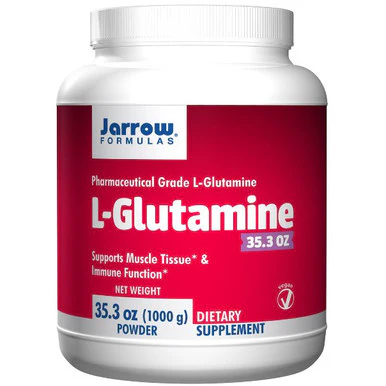 Jarrow Formulas L-Glutamine Powder 35.3 oz (2.2 lbs) 1000g - Kansas Nuitrition - HNZSDS