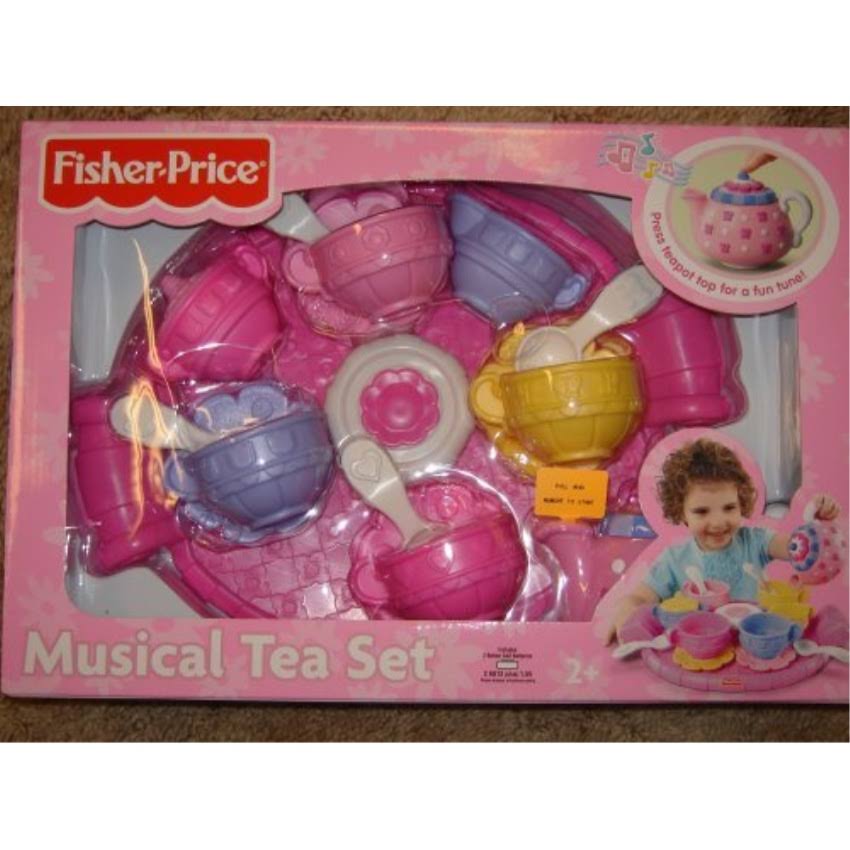 Fisher-Price Musical Tea Set, Pink