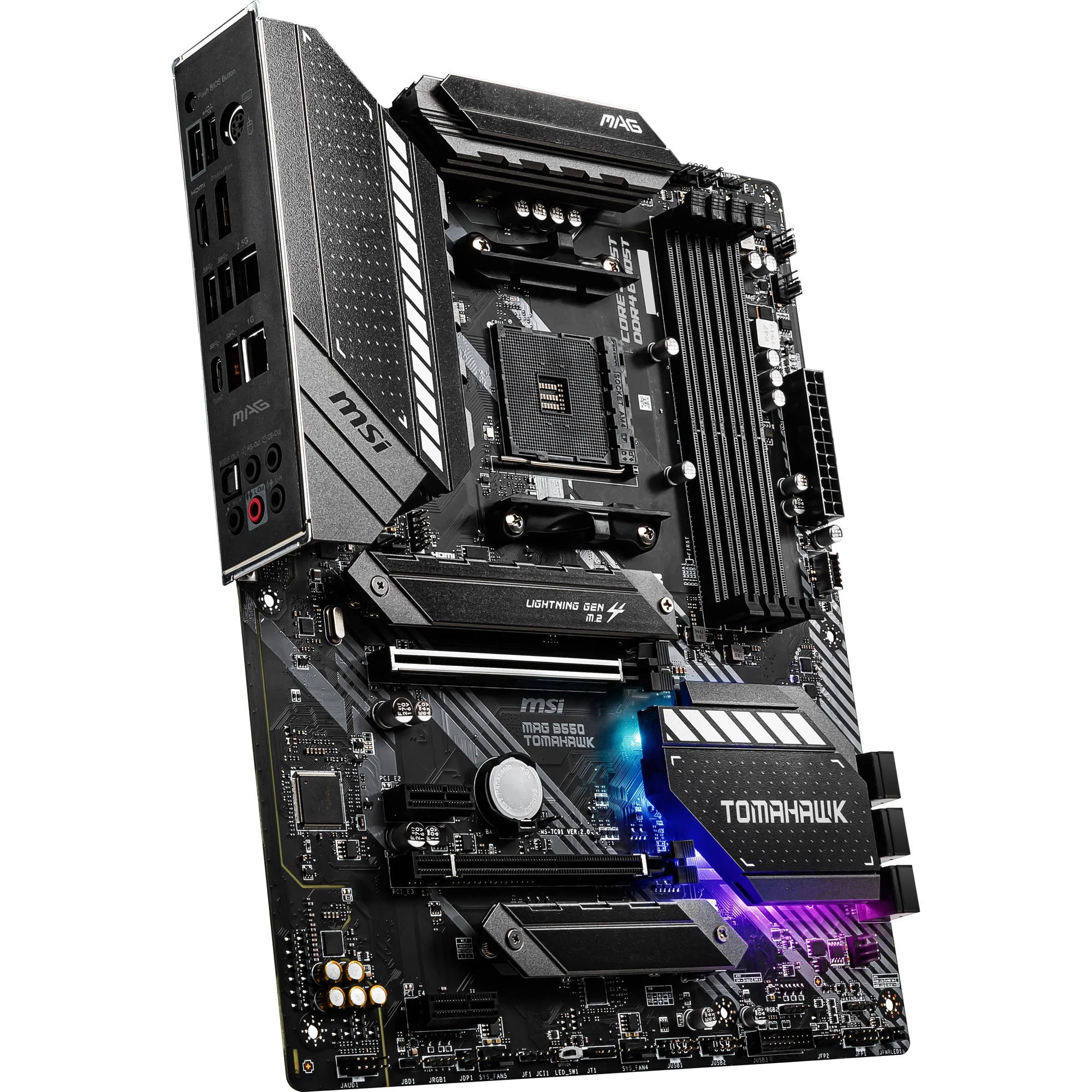 MSI MAG B550 TomaHawk AM4 ATX Motherboard