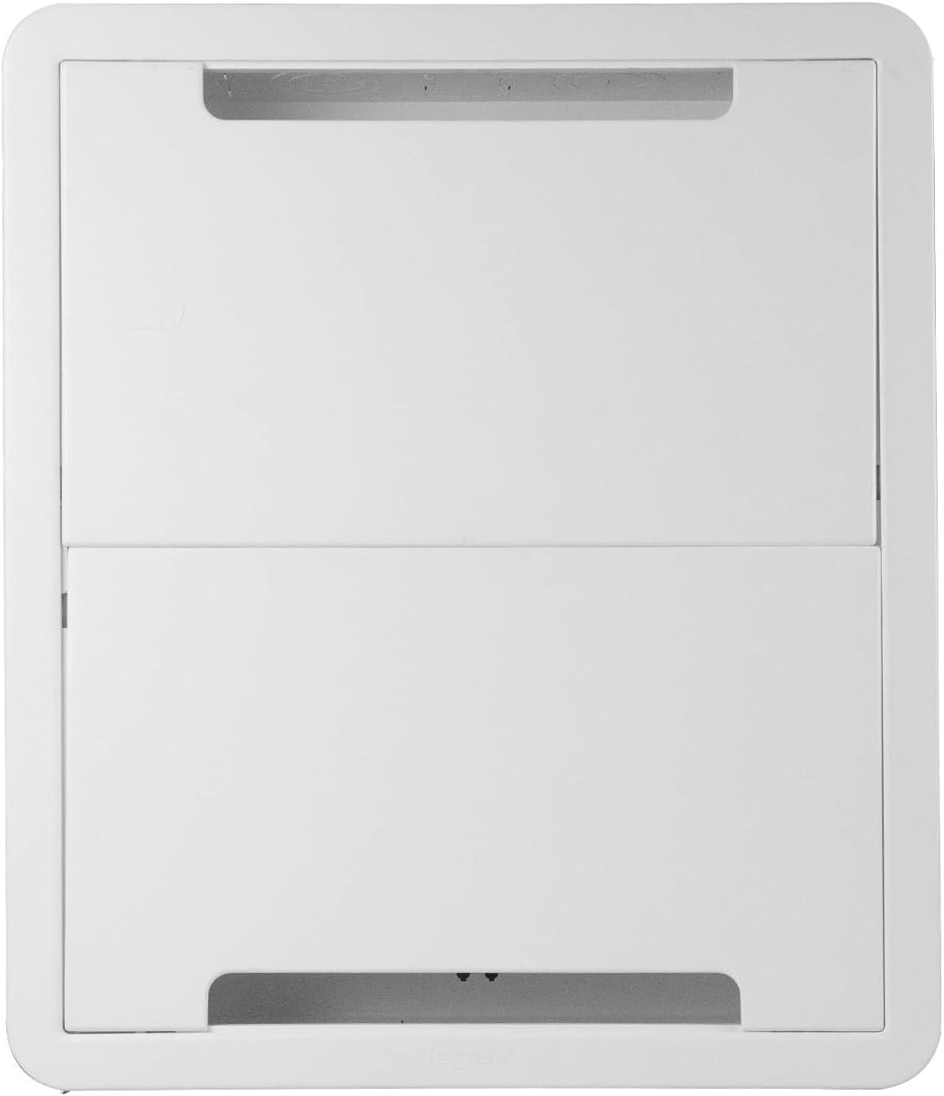 Legrand - OnQ Cable Management, Structured Media Enclosure, in-Wall Enclosure, TV Home Theater Box, Recessed Storage Box, Dual Purpose, 17 Inches