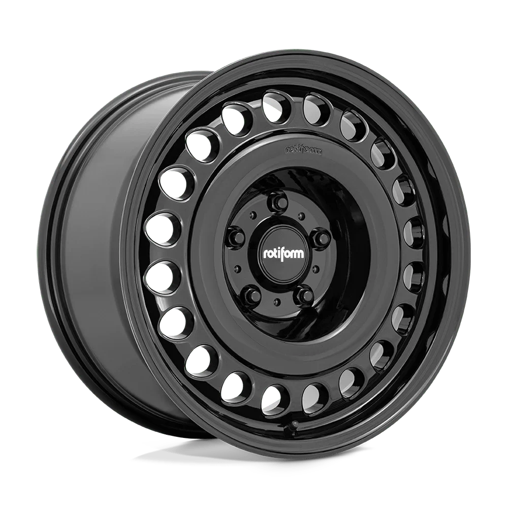 Rotiform 1Pc R191 Stl 20X9 5X130 30Et 72.56Cb Gloss Black Wheel