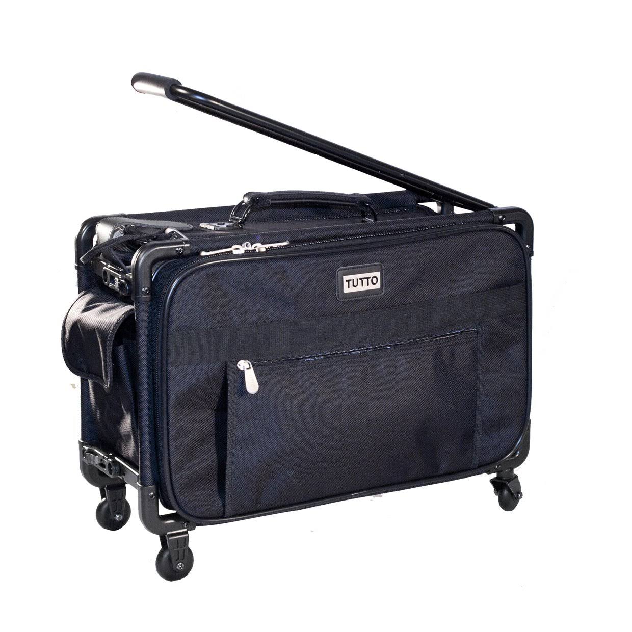 Tutto Machine on Wheels Case 23x22X15x22X12x22 Black