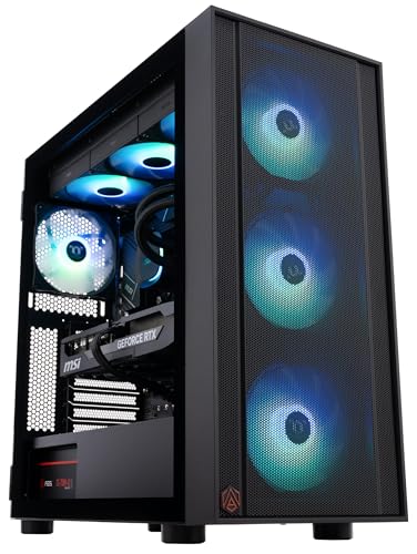 ABS Cyclone Aqua Gaming PC - Windows 11 - Intel Core Ultra 7 265KF - GeForce RTX 5070 - DLSS 4 - AI-Powered Performance - 32GB DDR5 6000MHz
