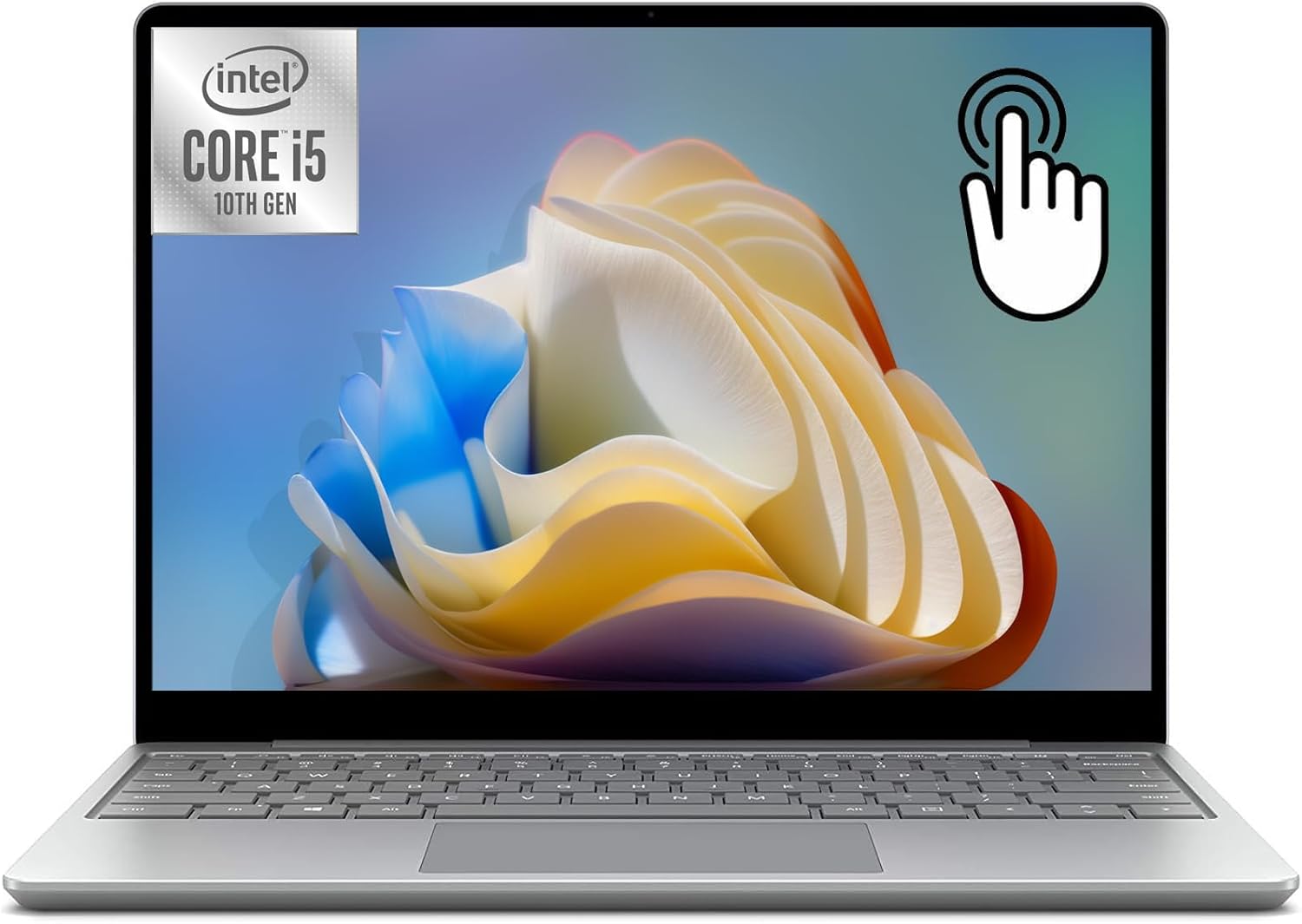 Microsoft Surface Laptop Go Touchscreen, 12.4in(1536x1024) Surface Laptop Go Touchscreen with Fingerprint, Core 10th Gen Processor 3.6GHz, 8GB RAM