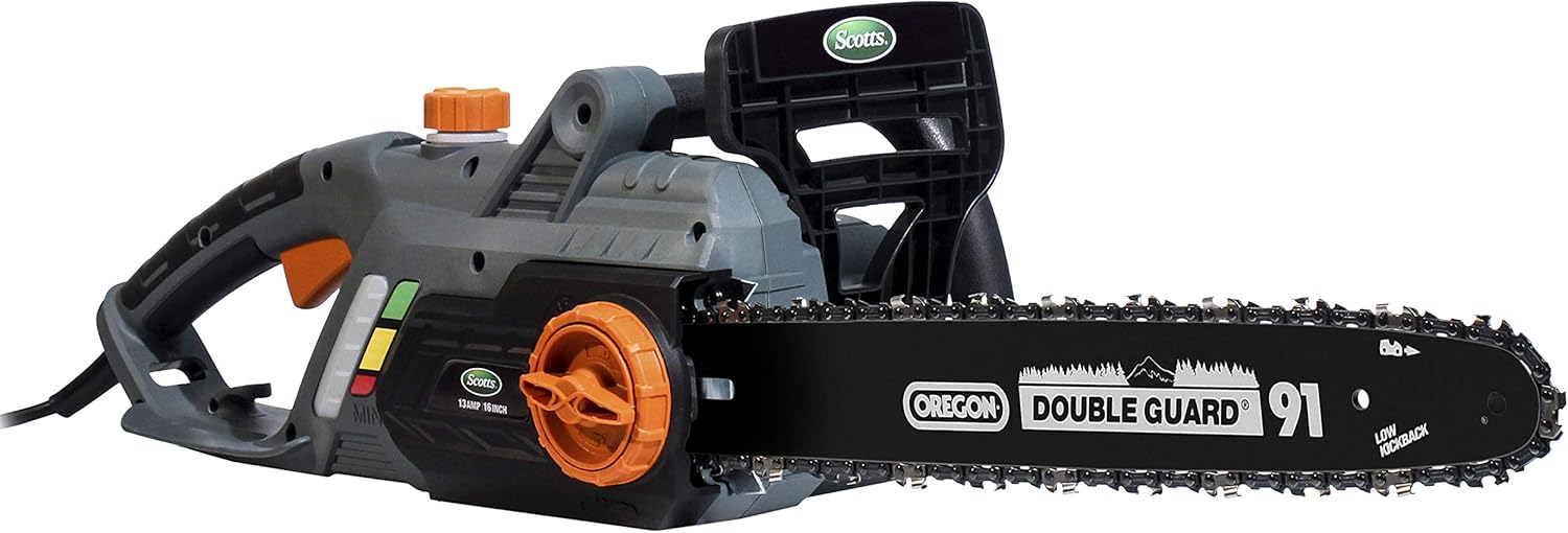 Scotts CS34016S 16 in. 13-Amp Corded Electric Chainsaw