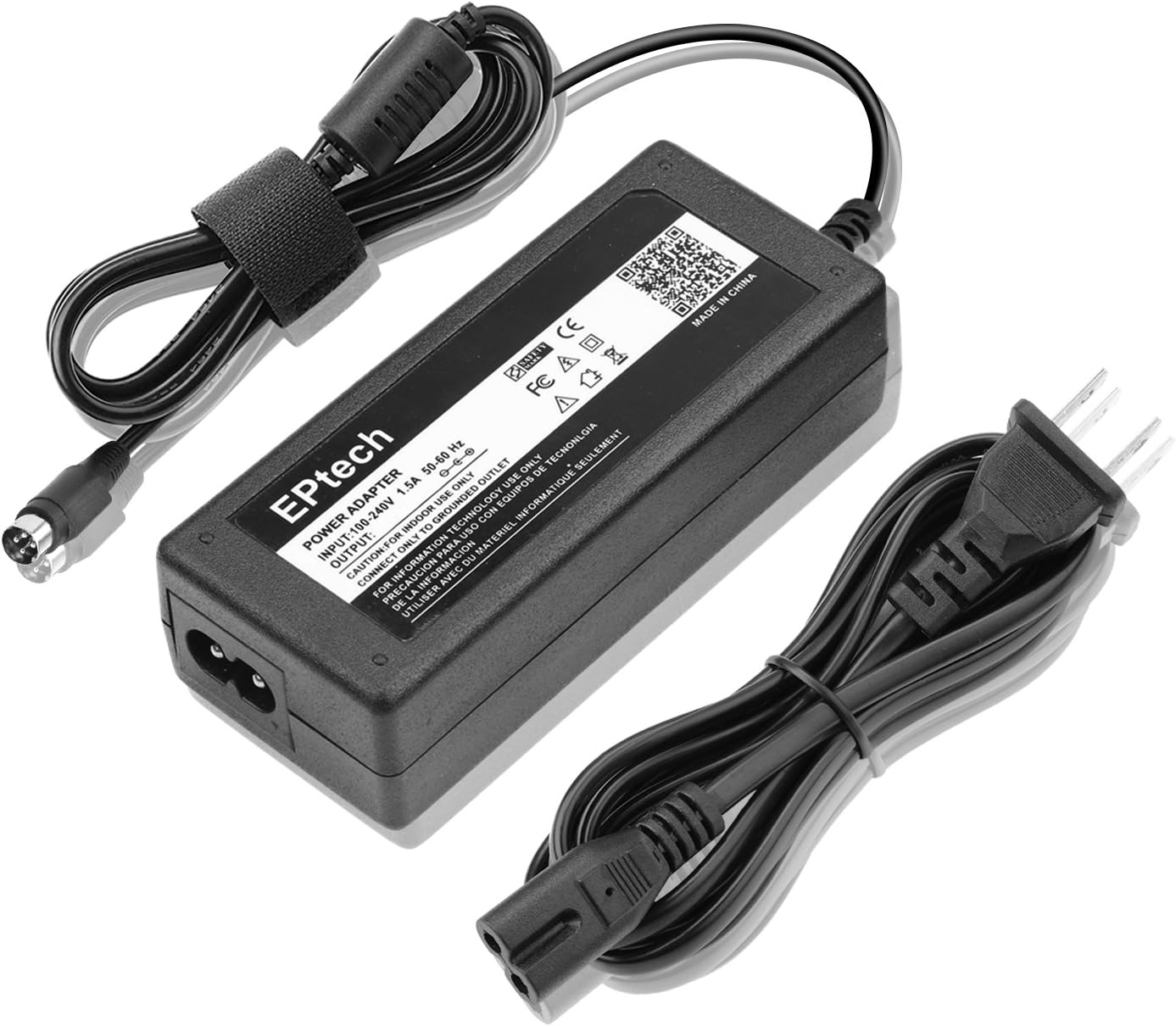 4-Pin AC/DC Adapter for PGB EA11011D-120 Synology DiskStation Network Attached Storage NAS Server