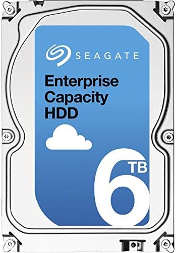 Seagate ST6000NM0115 3.5-Inch HDD 6TB 7200 RPM 512e SATA 6Gb/s 256MB Cache Internal Hard Drive