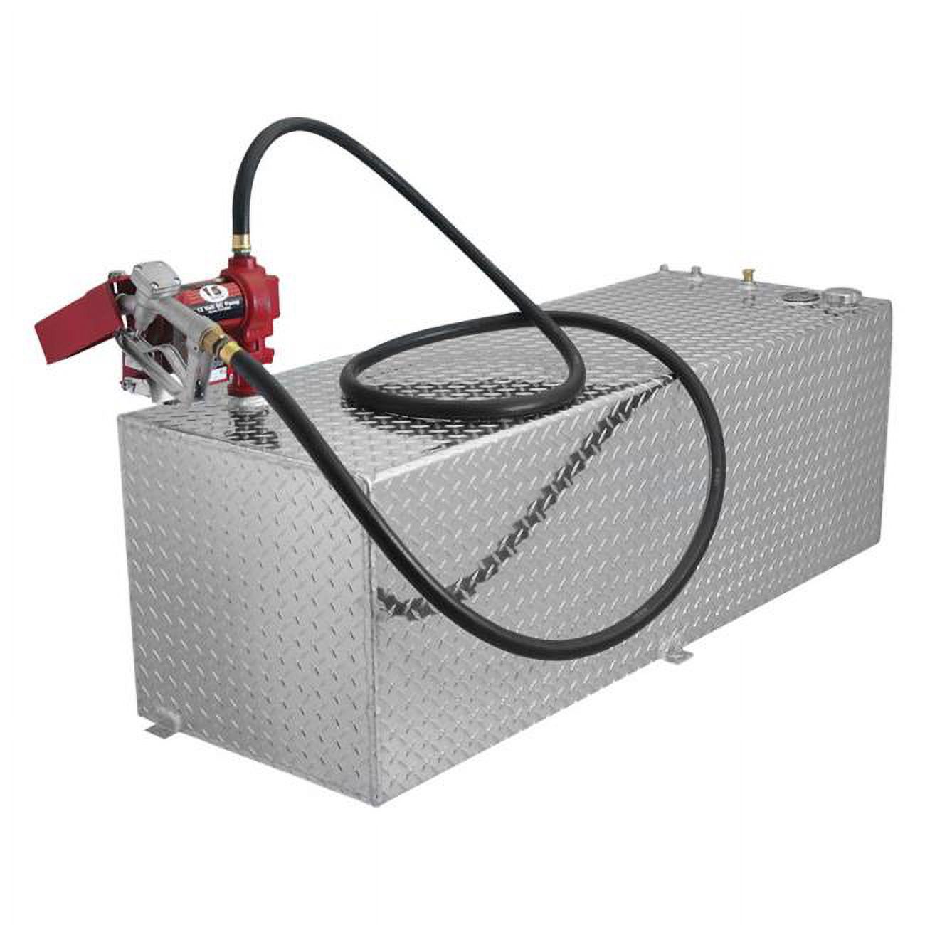 80 gal Rectangle Aux Transfer Fuel Tank - 50 x 20 x 19 in.
