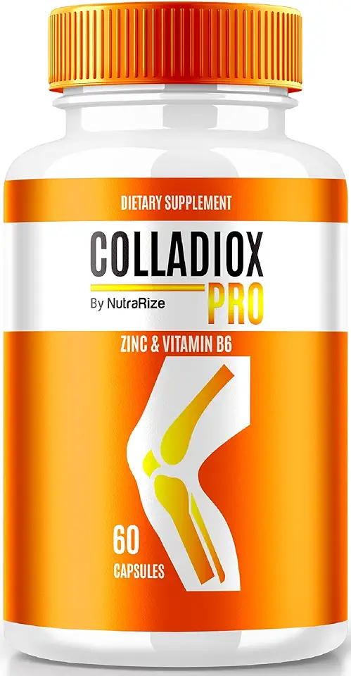 Colladiox Pro Capsules - Official Formula for Healthy Bones & Joints, All Natural Supplement to Support Flexibility and Mobility, Premium Pills