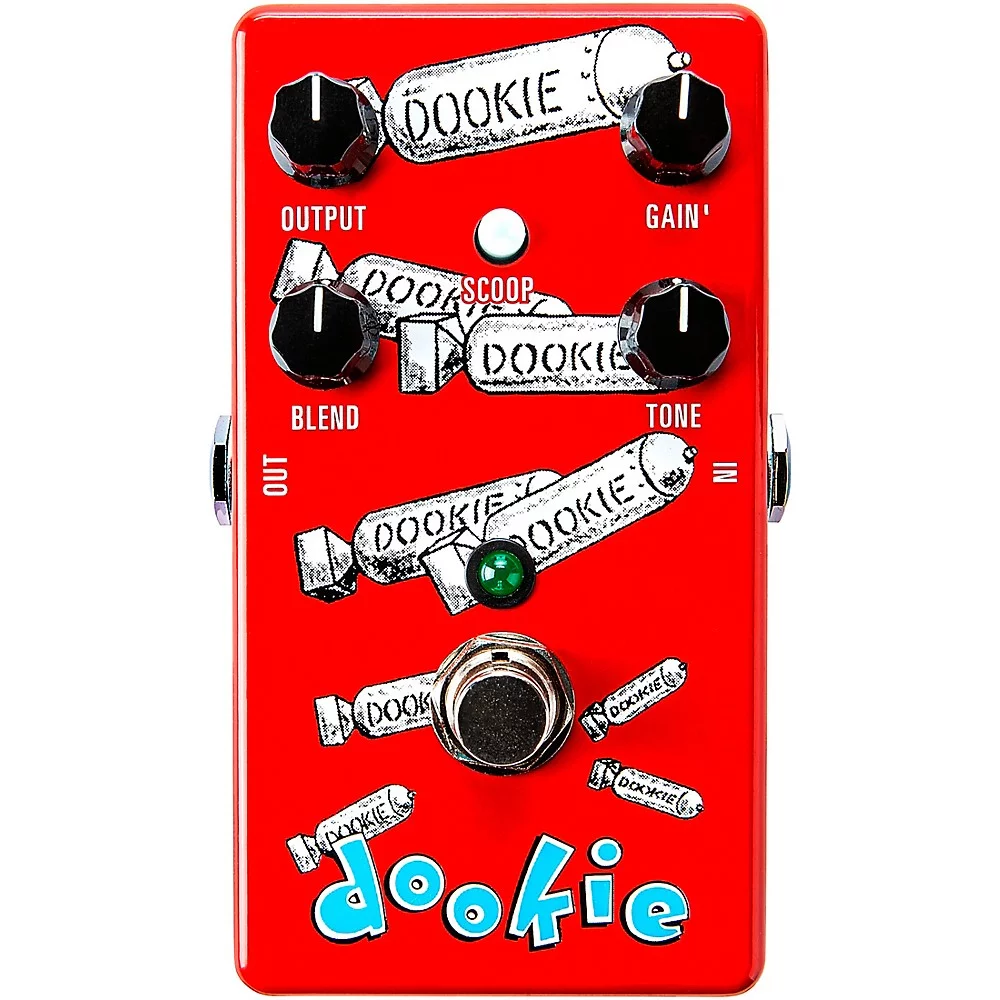 MXR DD25V4 Dookie Drive V4 Effects Pedal Red - Curated Treasures Market