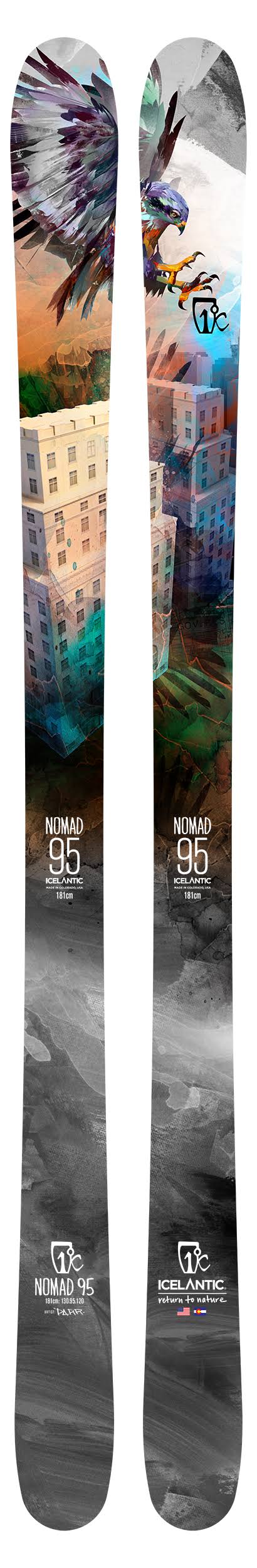 Icelantic Nomad 95 Skis · 2020 · 191 cm