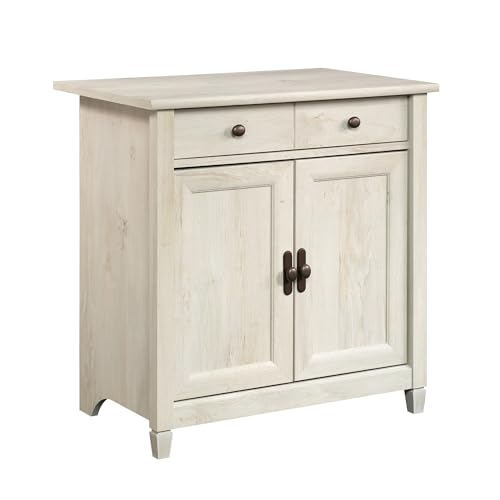 Sauder Edge Water Accent Storage Cabinet with Doors, Utility, L: 28.19" x W: 19.45" x H: 29.02", Estate Black
