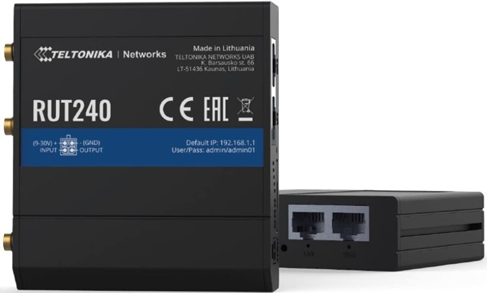 Teltonika RUT240 3G / 4G LTE Router for Verizon (RUT240-02)