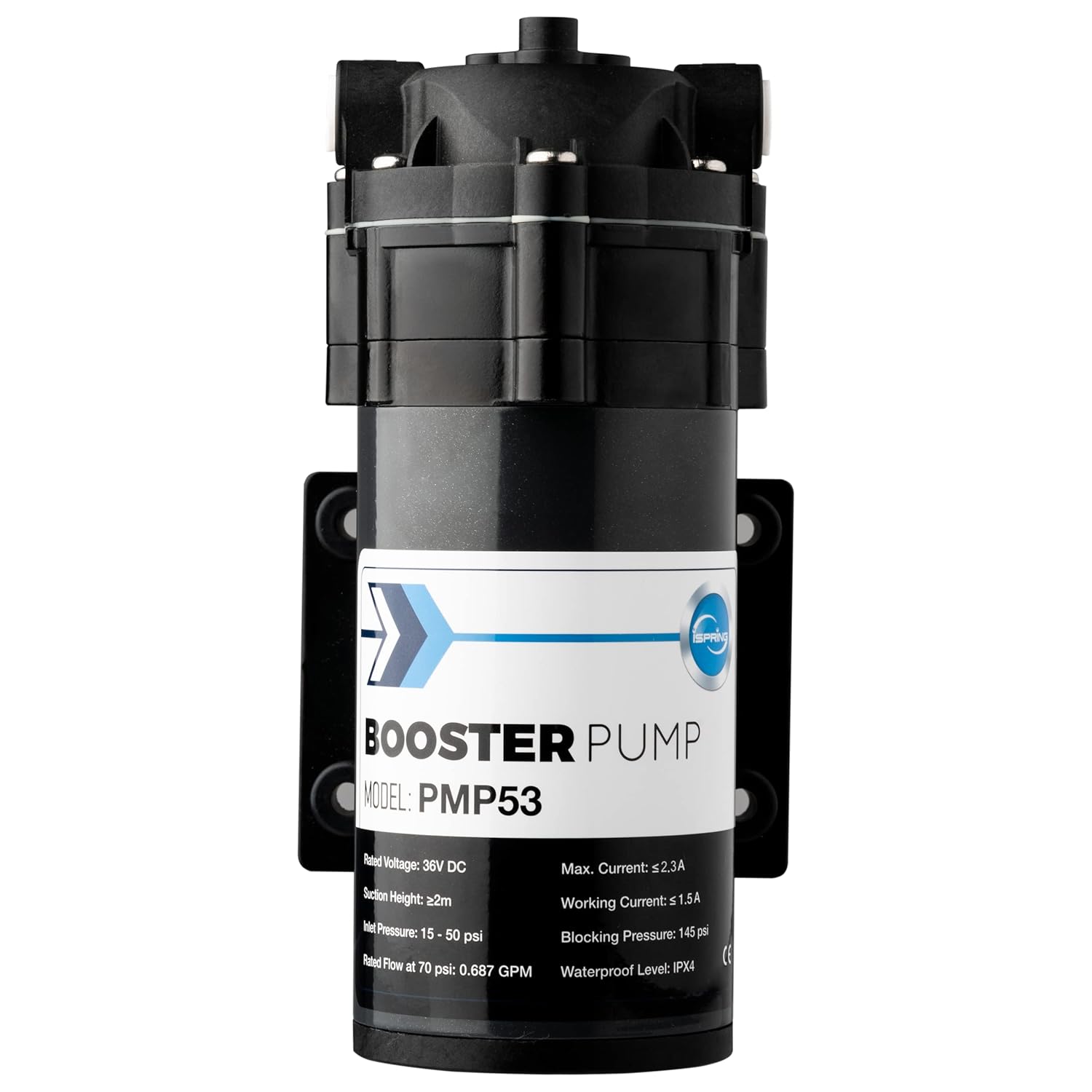 iSpring PMP53 Booster Pump for RCS5T Reverse Osmosis System, Replacement Pump for iSpring RCS5T
