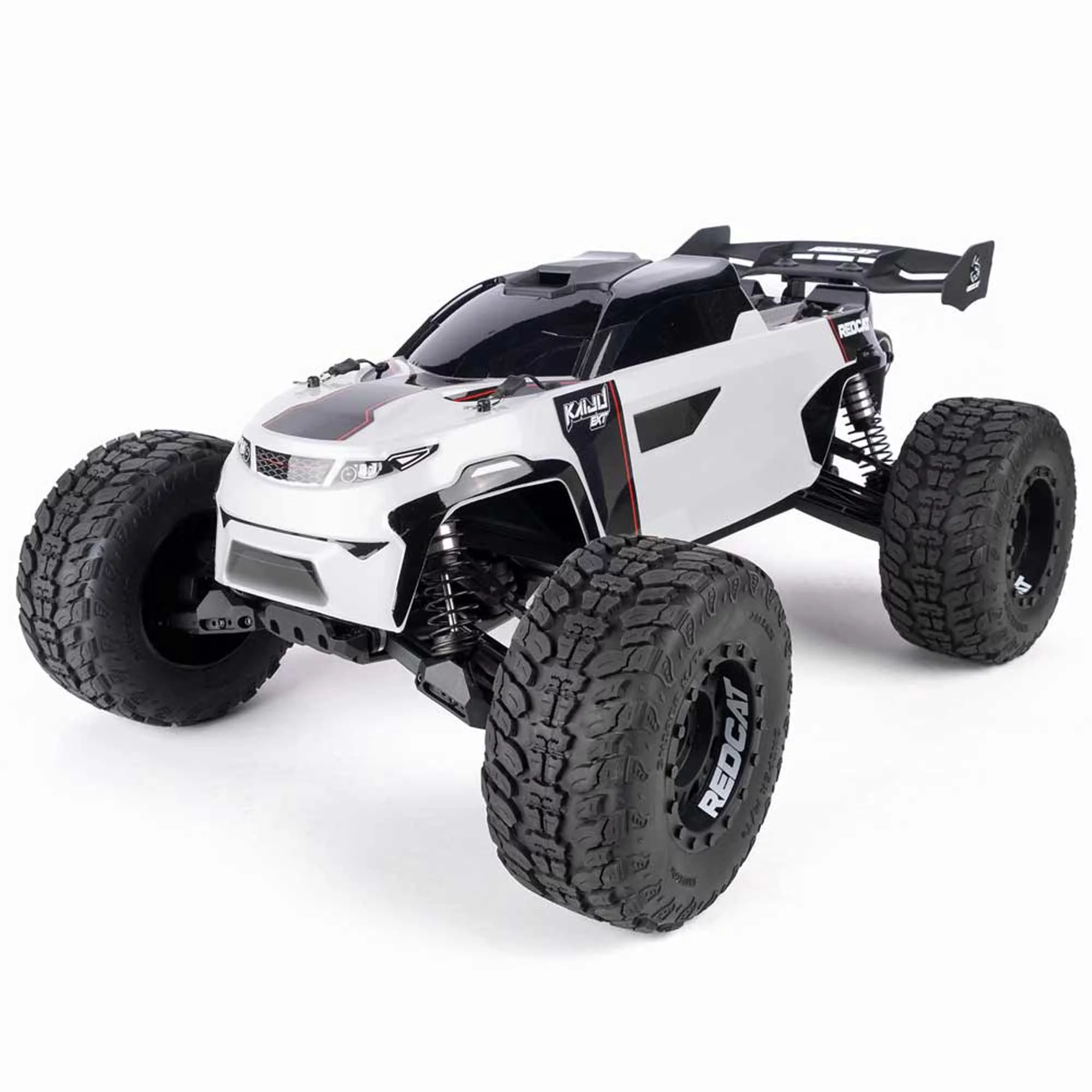 Redcat Racing 1/8 Kaiju 4 Wheel Drive 6S Brushless Monster Truck RTR Battery & Charger not included White RER14420 Trucks Electric RTR Other
