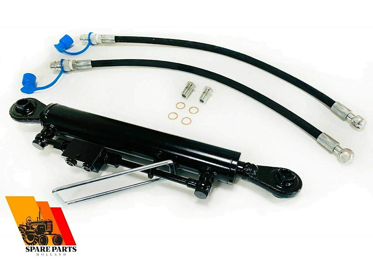 Hydraulic Top Link Cat. 2-2 with Locking Block 27 3/16” - 42 15/16” with 2 x Hose