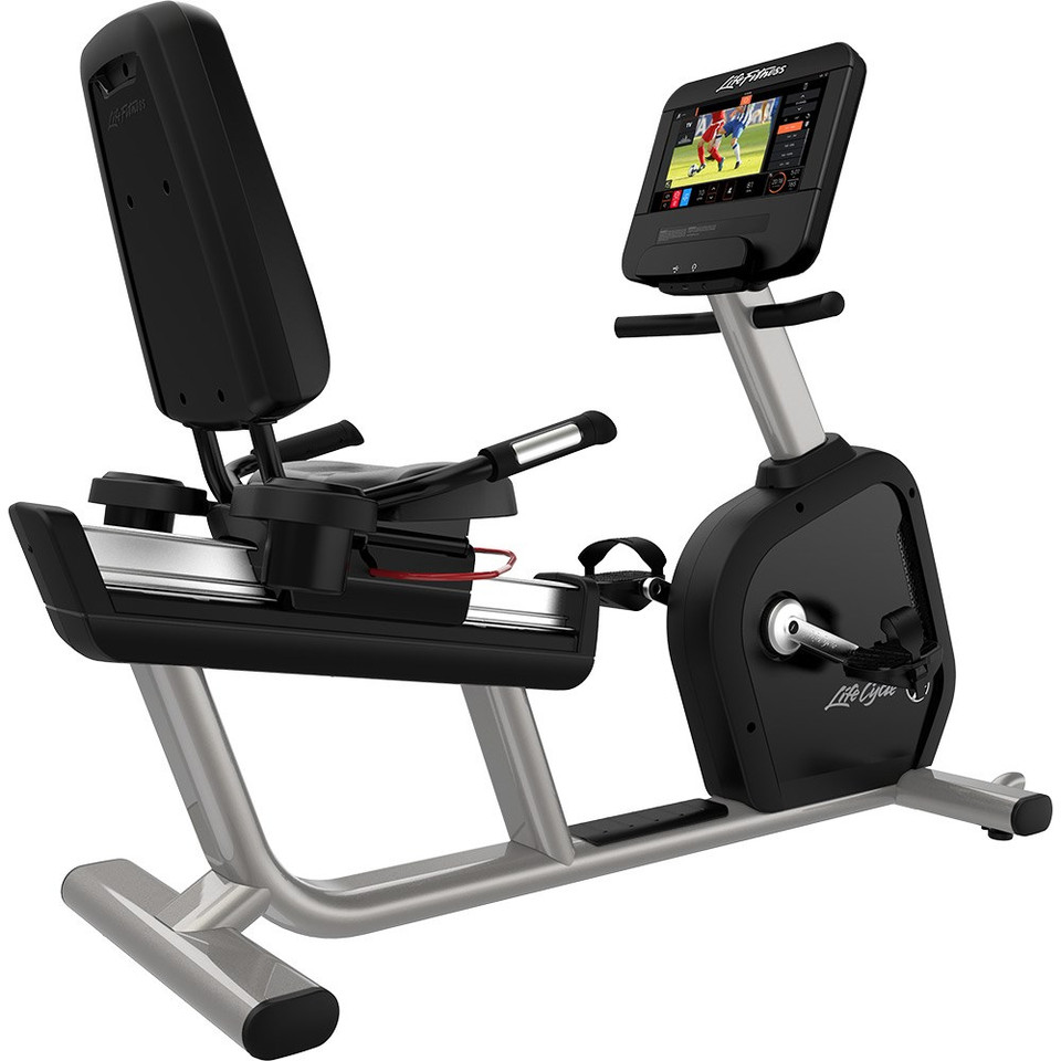 Life Fitness Club Series + Recumbent Lifecycle Bike