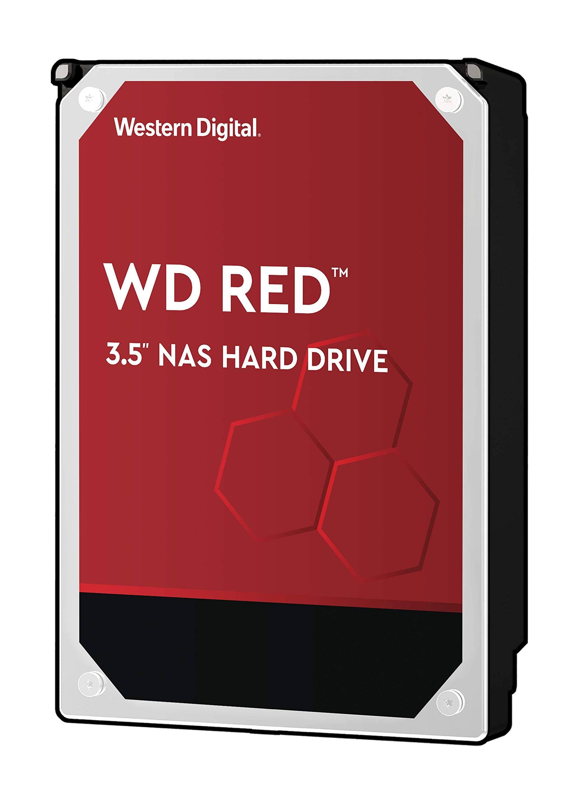 WD Red Plus NAS 8 TB Internal HDD - 3.5x22 - WD80EFAX - SATA 6Gb/s - 5,400 rpm