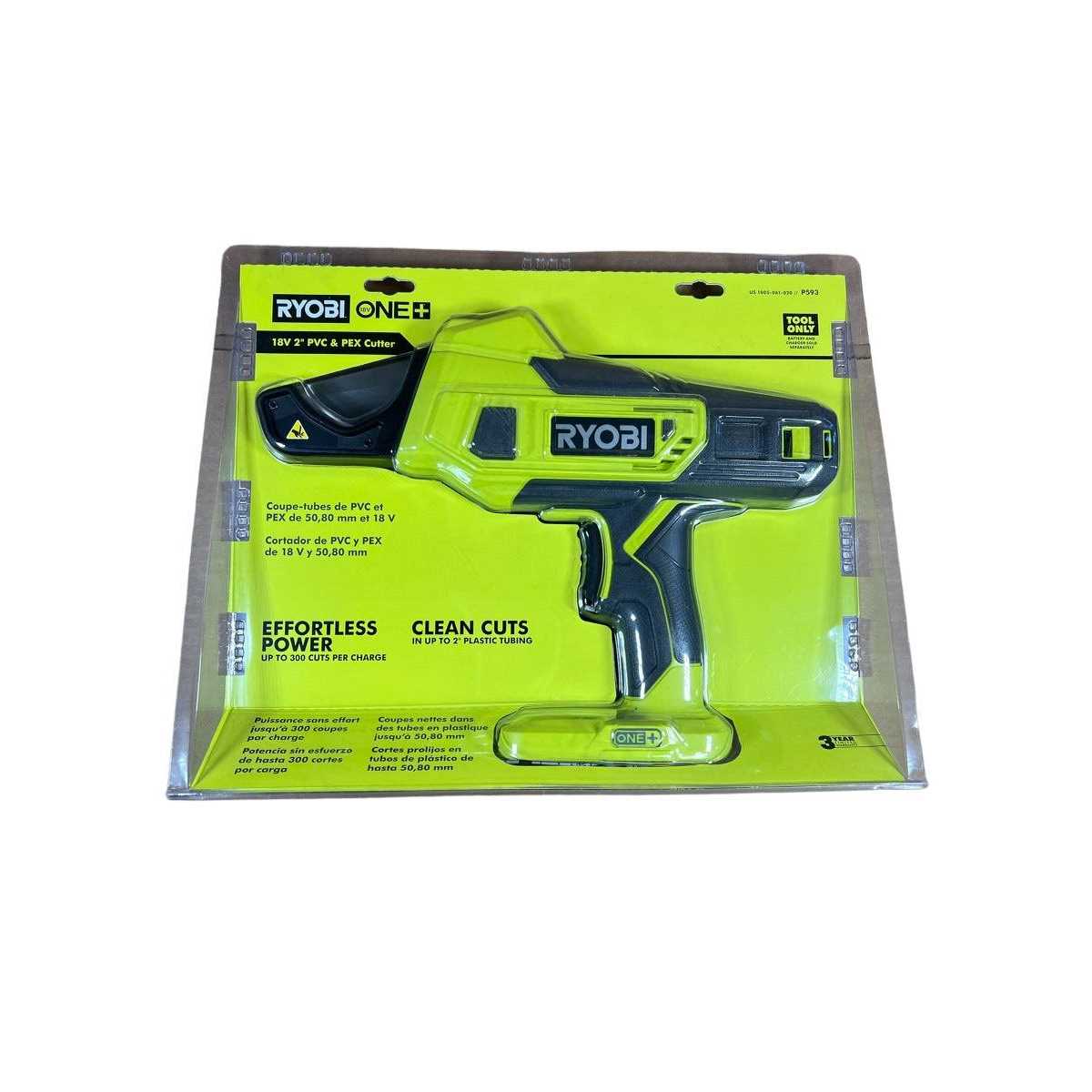 Ryobi 18-Volt ONE+ Lithium-Ion Cordless PVC and PEX Cutter - Shop Hardware Tools Online Store