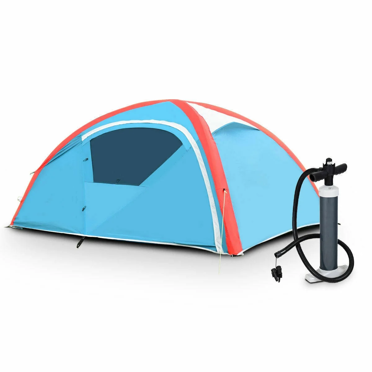 Camping Tent for 3 Person - Inflatable Tent with Bag Pump