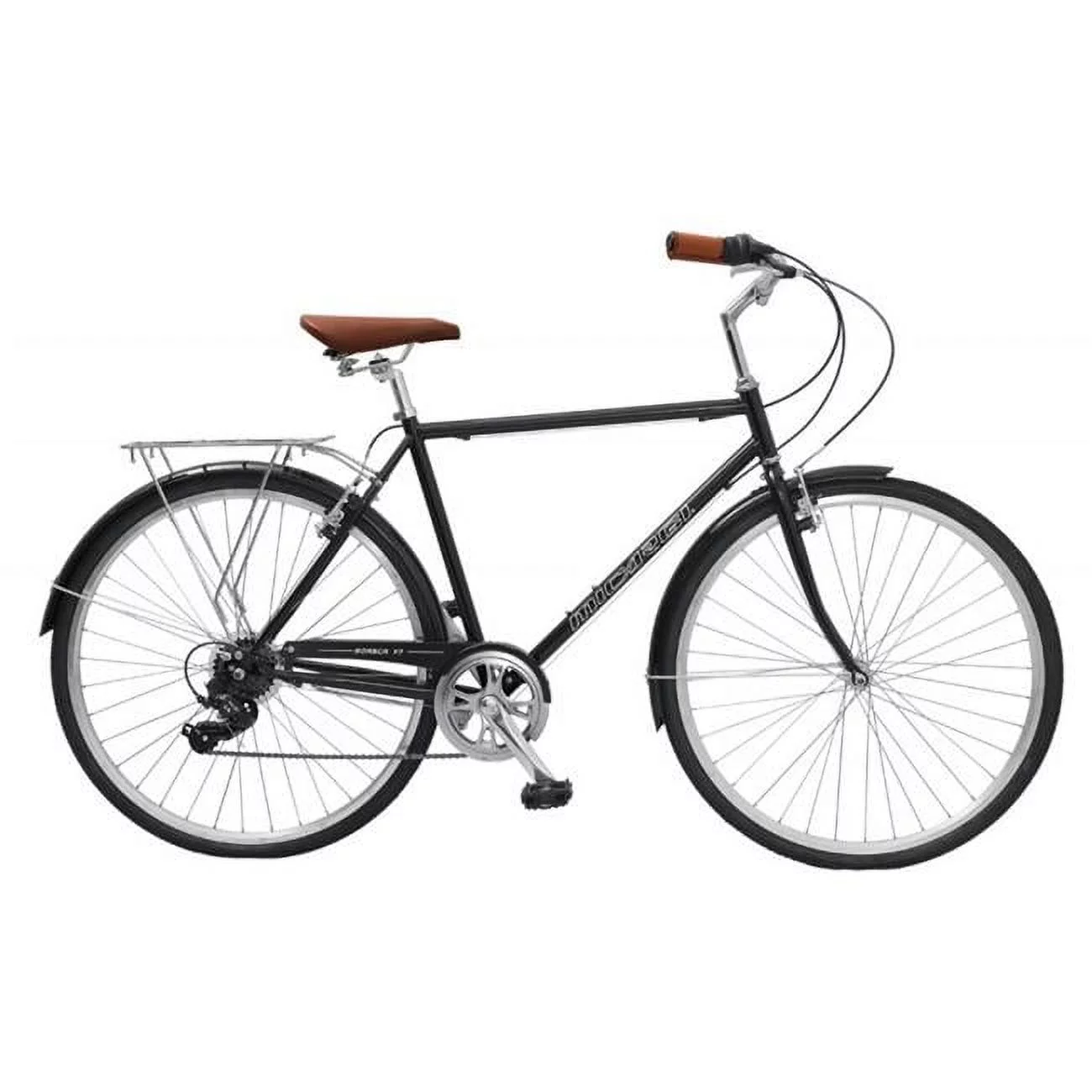 Micargi ROASCA V7-58-BK City Bike for Men, Black - Curated Treasures Market