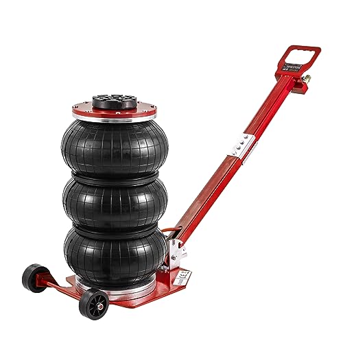 VEVOR Air Jack, 3 Ton/6600 lbs Airbag Jack, Triple Bag Air Jack with Six Steel Pipes, Lift up to 17.7", Fast Lifting Pneumatic Jack