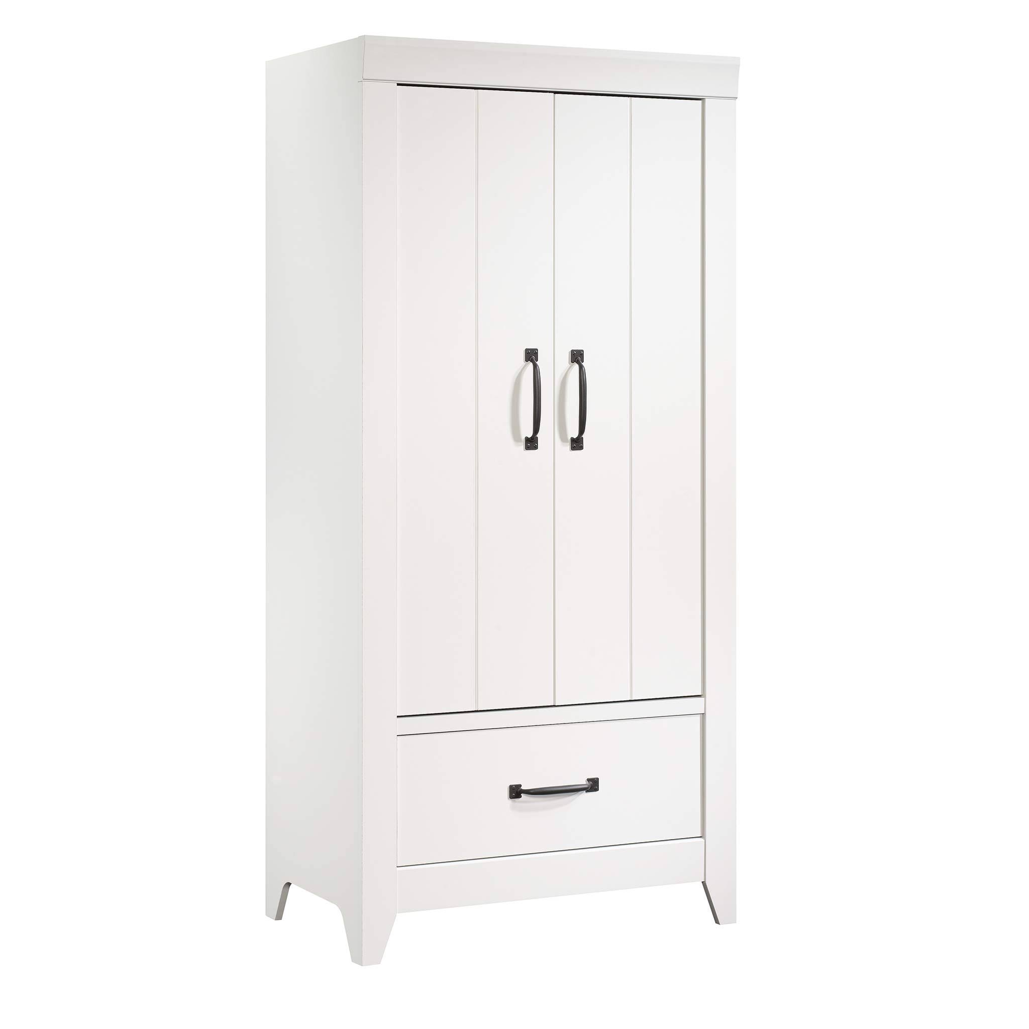 Sauder - Adept Storage Wardrobe - Soft White