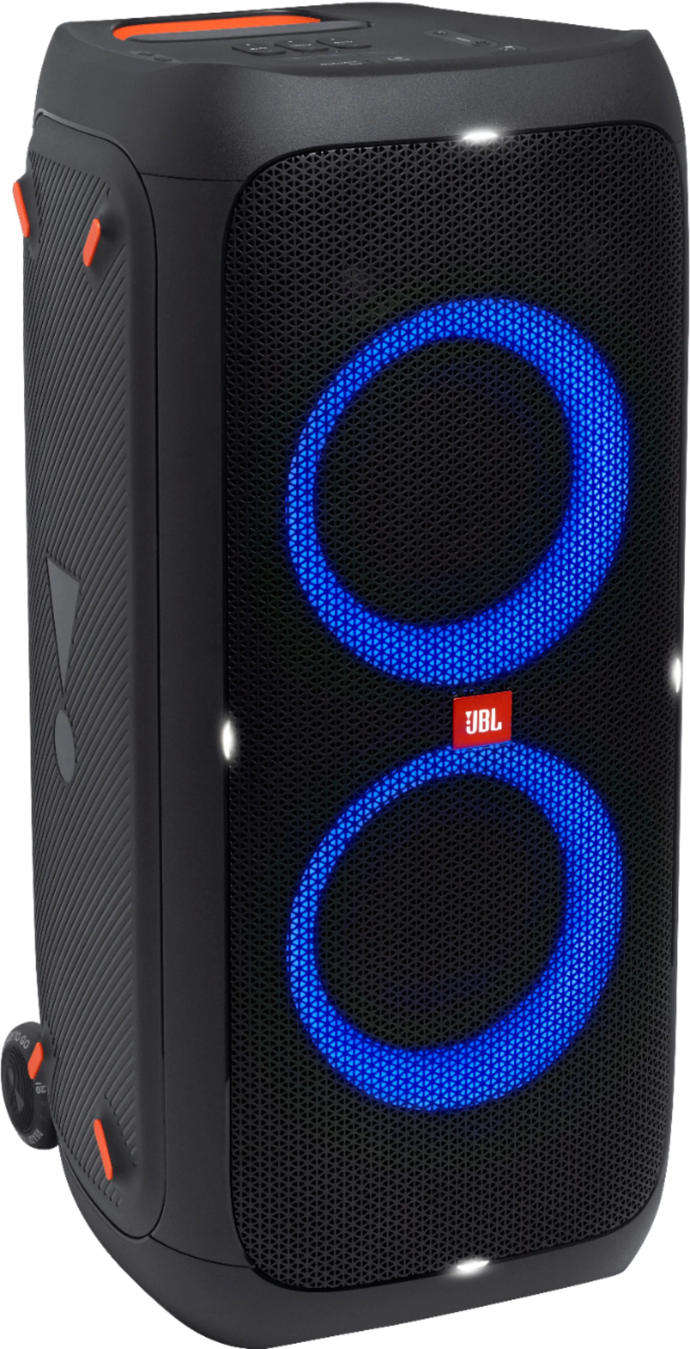 JBL Partybox 310 Portable Bluetooth Speaker with LED Lighting, Black - Radiant Selections