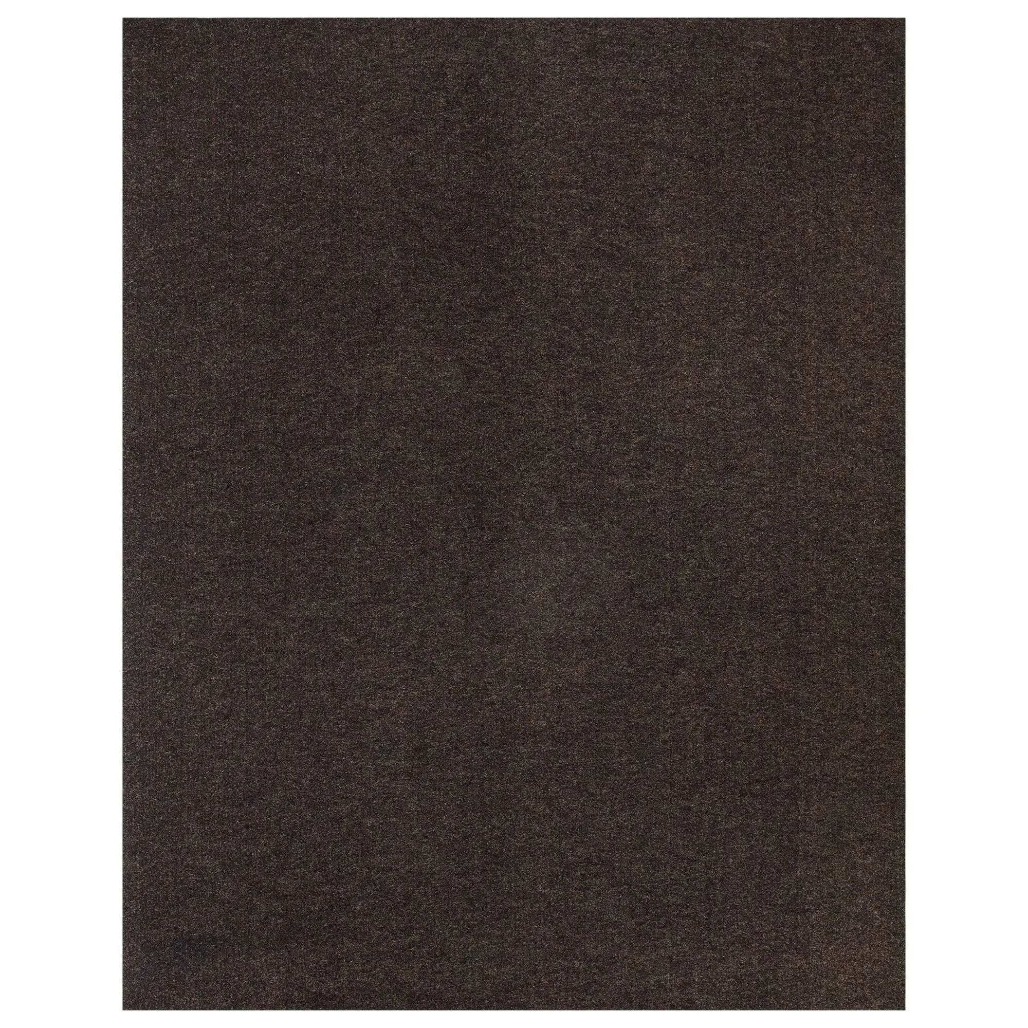 Ottomanson Garage Floor Mat Protective Carpet Mat (7&2x22 x 8&2x22 - Brown)