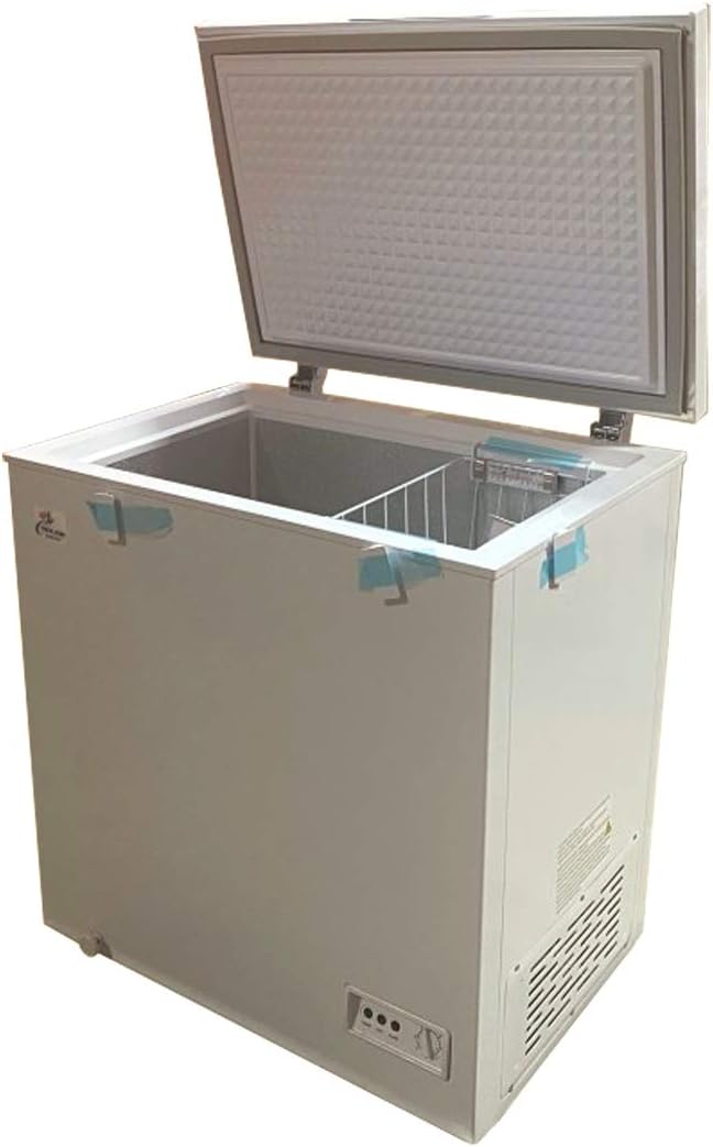 Commercial Freezer Chest freezer 5 Cu.ft 29" NSF Restaurant White Solid Flat Top w/Storage Baskets XF-152