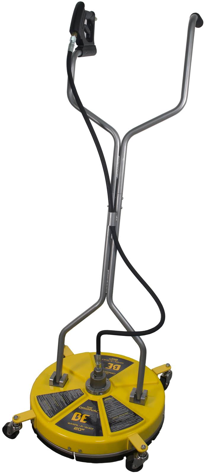Be Pressure Whirl-A-Way 20x22 Flat Surface Cleaner with Castors