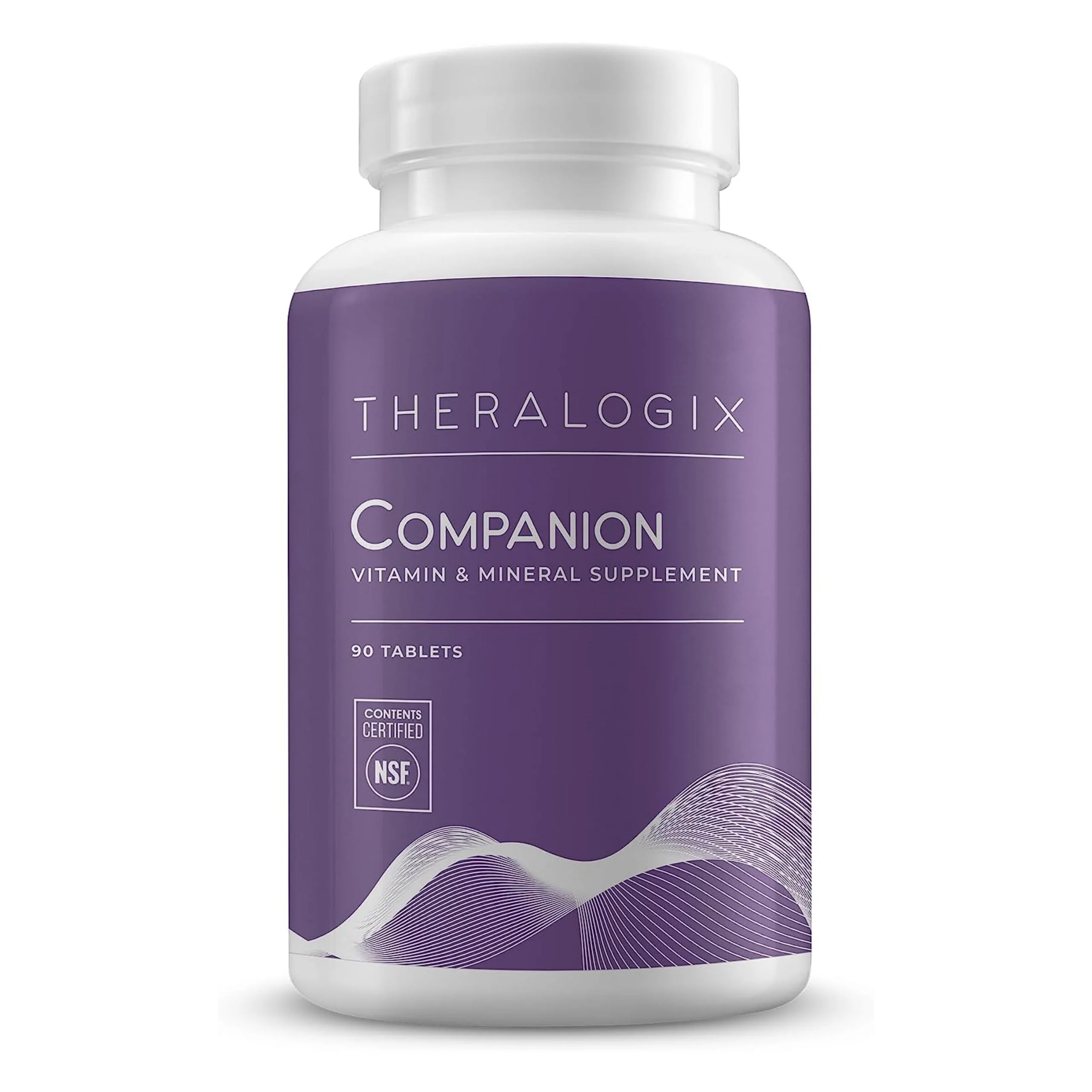 Theralogix Companion Multivitamin & Mineral Supplement - 90-Day Supply - Supplement for Women & Men Without Iron, Vitamin D, or Vitamin K